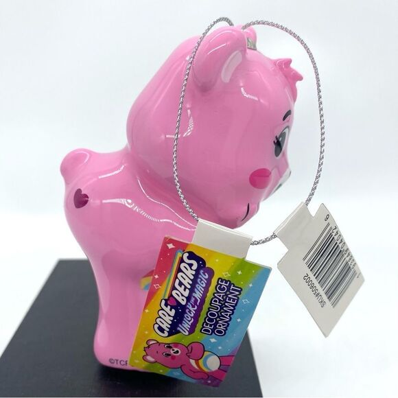 Care Bears Cheer Bear Decoupage Ornament New - Picture 4 of 5